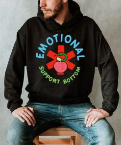 Emotional Support Bottom logo shirt