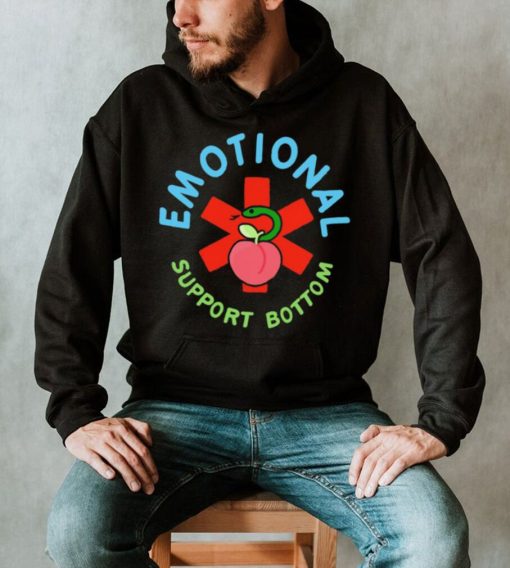 Emotional Support Bottom logo shirt