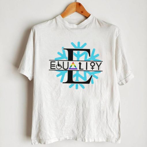 Equality snow Christmas shirt