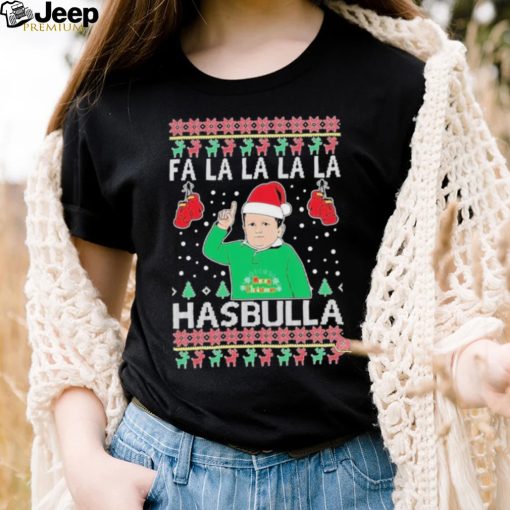 Fa la la Hasbulla ugly christmas 2022 shirt