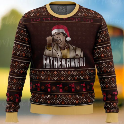 Fatherrrr The IT Crowd Ugly Christmas Sweater