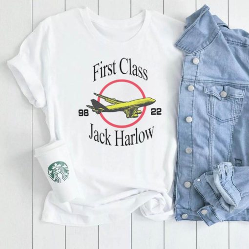 First class 98 22 Jack Harlow plane t shirt