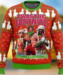 Fortnite Twas Night Ugly Christmas Sweater