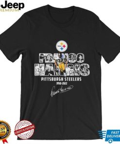 Franco Harris Pittsburgh Steelers 1950 2022 Signatures Shirt