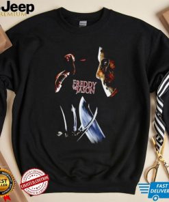 Freddy Krueger vs Jason Voorhees movie poster shirt