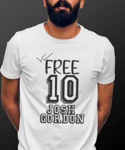 Free 10 Josh Gordon Design Shirt