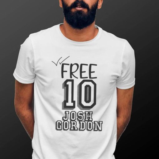 Free 10 Josh Gordon Design Shirt