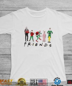 Friends Christmas Movie Characters Shirt Gift For Fans