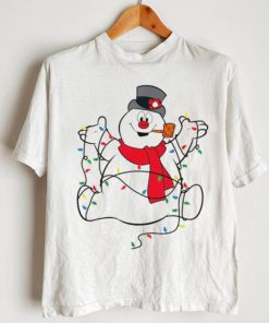 Frosty The Snowman Chirstmas Lights shirt