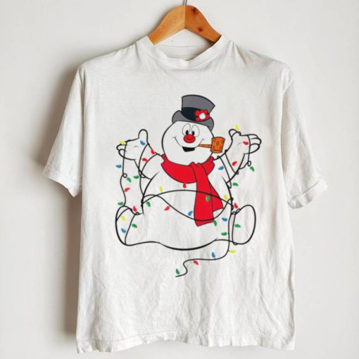 Frosty The Snowman Chirstmas Lights shirt