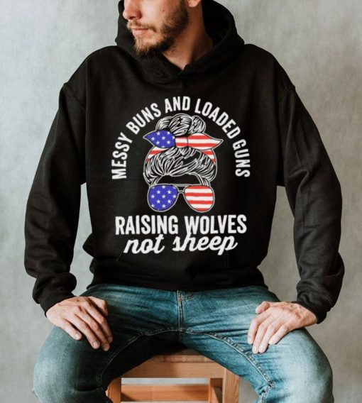 Funny Raising Wolves Not Sheep T Shirt