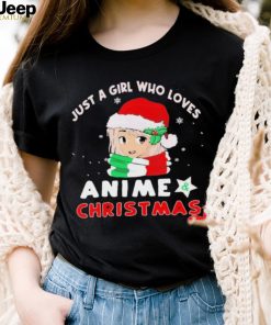 Funny Shirt Anime Chrismas Cute Girl Shir
