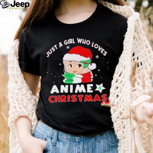 Funny Shirt Anime Chrismas Cute Girl Shir