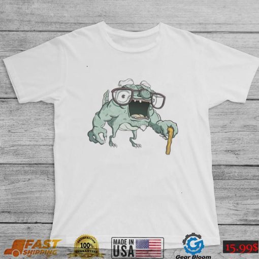 Funny retired Monster Humphrey cartoon shirt0