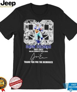 Gavin Escobar 1991 2022 Dallas Cowboys 2013 2016 thank you for the memories signature shirt