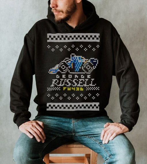 George Russell Christmas Pixel F1 Christmas shirt