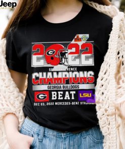 Georgia Bulldogs 2022 SEC Conference Champions Beat LSU Shirt