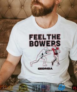 Georgia Bulldogs Brock Bowers feel the Bowers shirt0