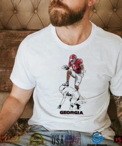 Georgia Bulldogs Darnell Washington the hurdle signature shirt0