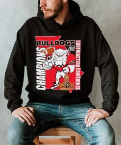 Georgia Bulldogs mascot Southeastern Conference Champions 2022 shirt