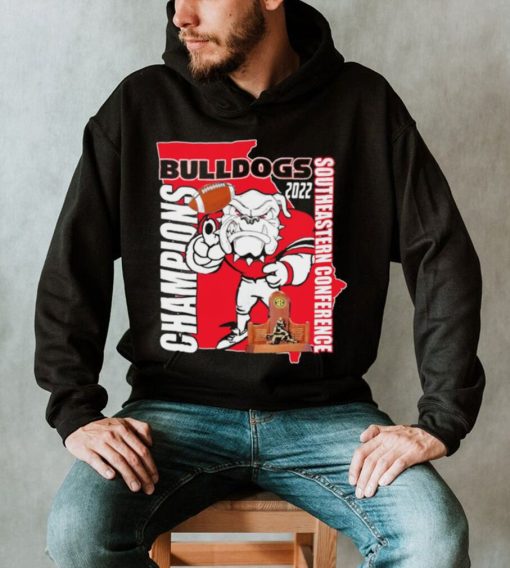 Georgia Bulldogs mascot Southeastern Conference Champions 2022 shirt