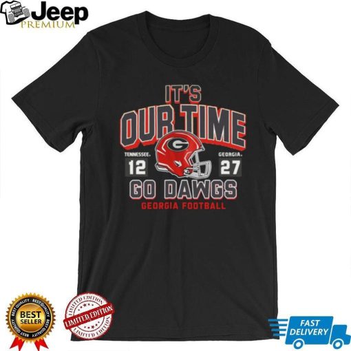 Georgia Football It’s Out Time Go Dawgs 27 12 Shirt