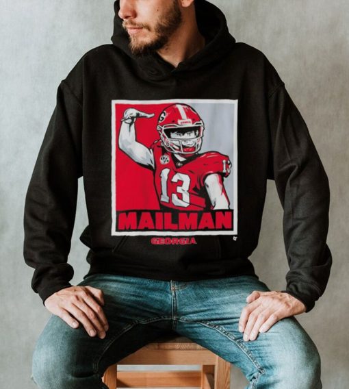 Georgia Football Stetson Bennett IV Mailman Poster Shirt