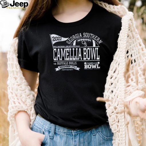 Georgia Southern Eagles Hail Southern And No Place Else Camellia Bowl 2022 Shirt