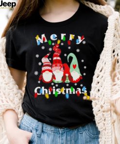 Gnomes Family 2022 Light Merry Christmas Tree Shirt