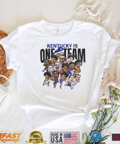 Kentucky MBB Releases One Team One State Relief T Shirt