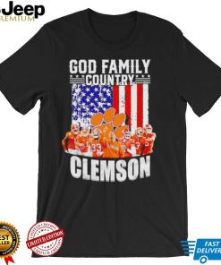 God family country Clemson Tigers American flag 2022 shirt