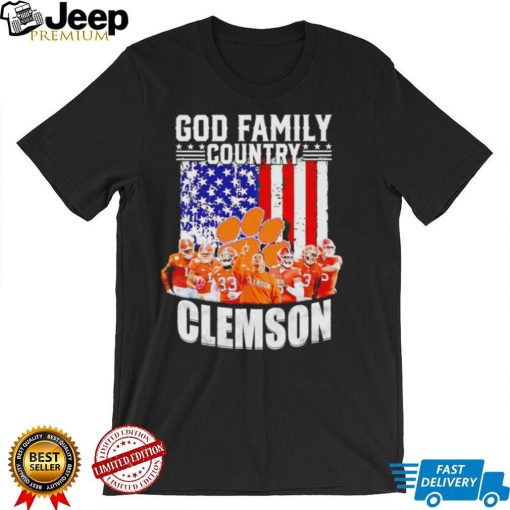 God family country Clemson Tigers American flag 2022 shirt0