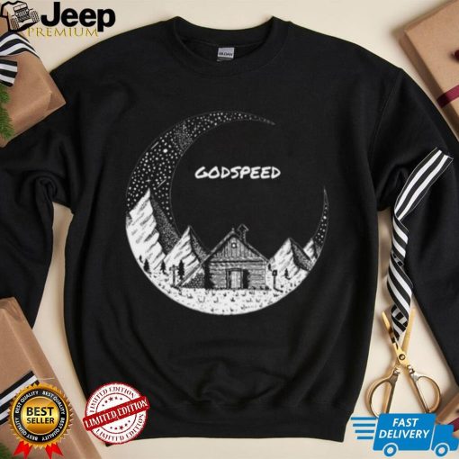 Godspeed Zach Bryan The Moon Art Unisex Sweatshirt