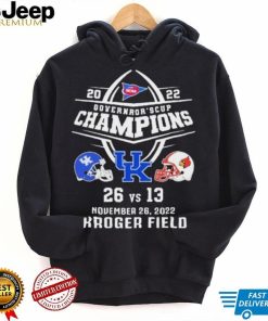 Governors Cup Champions Kentucky Wildcats 26 13 Louisville Kroger Fields shirt