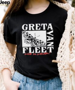 Greta Van Fleet Butterfly Live In London Shirt