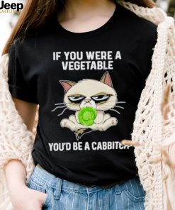 Grumpy Cat If You Were A Vegetable You’d Be A Cabbitch Shirt