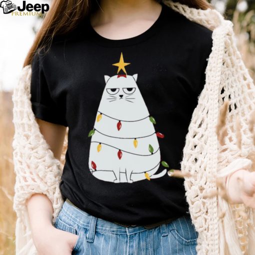 Grumpy Christmas Cat Shirt