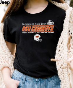 Guaranteed Rate Bowl 2022 Oklahoma State Football Helmet Shirt