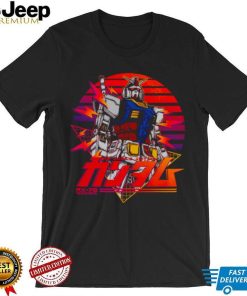 Gundam Rx 78 Retro Sunset Mobile Suit Gundam shirt