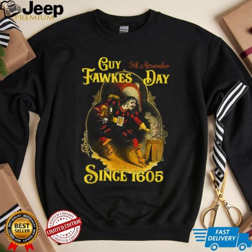 Guy Fawkes Day Bonfire Night 5th November Gunpowder Plot T Shirt