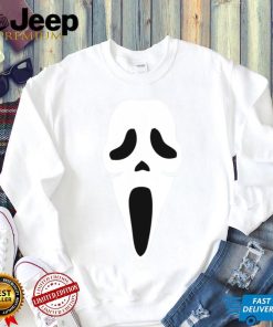 Halloween Ghost Spooky Face Scream Mask Face Shirt