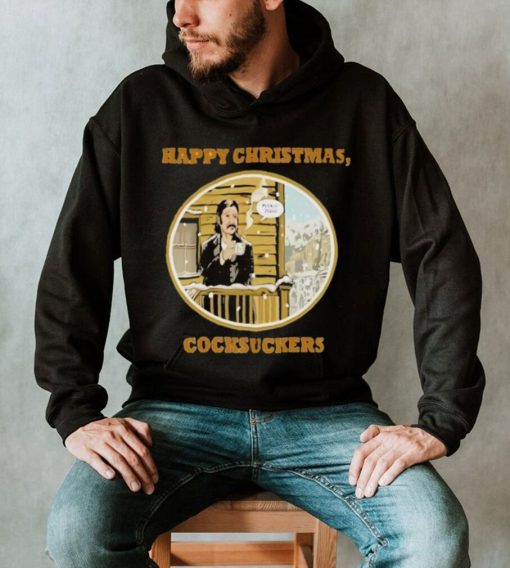 Happy christmas cocksuckers shirt