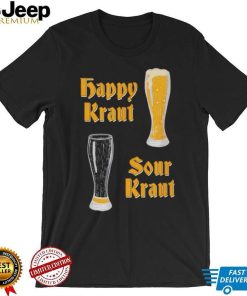 Happy kraut sour kraut oktoberfest with empty pint 2022 shirt