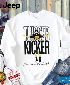 Harrison Mevis Missouri Tigers Thicker Kicker Burger signature shirt