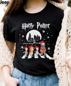 Harry Potter Chibi Abbey Road Christmas Shirt