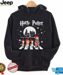 Harry Potter Chibi Abbey Road Christmas Shirt