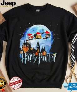 Harry Potter and Friends Santa Merry Christmas Hogwarts shirt