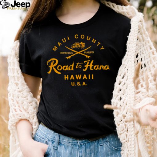 Hawaii The Road to Hana Maui Hawaiian Vintage Shirt