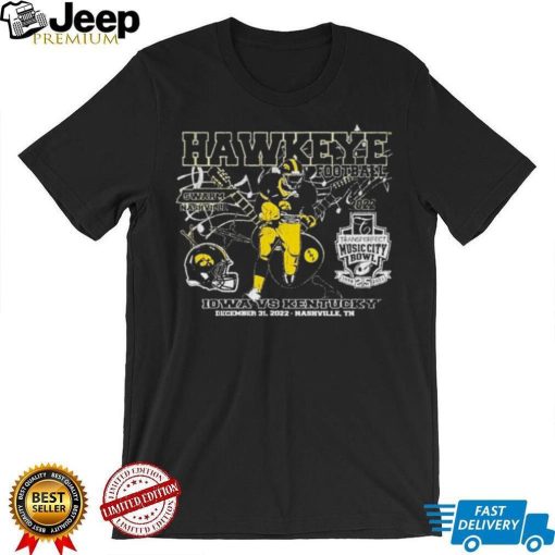 Hawkeyes Football 2022 Music City Bowl Iowa vs Kentucky Shirt