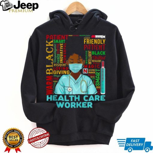 Health Care Worker African Nurse Black History Month Tank ShirtTop Shir
